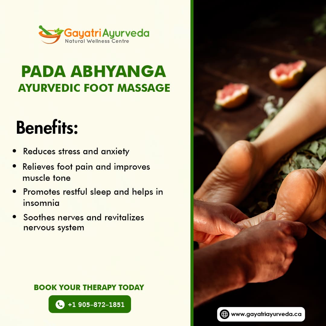 Pada Abhyanga – Foot Marma Therapy